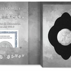 2019 The Allegories - Britannia & Germania 10oz .9999 Silver Coin 9