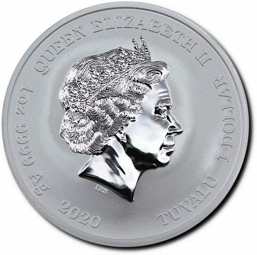 2020 Gods of Olympus - Zeus 1oz .9999 Silver Bullion Coin 2
