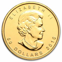2010 Maple Leaf 1oz .9999 Gold Bullion Coin 3