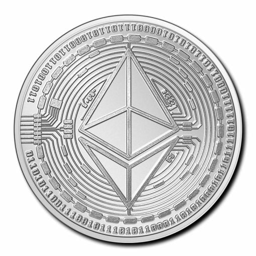2020 Chad Crypto Series - Ethereum 1oz .999 Silver Bullion Coin 1