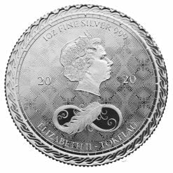 2020 Tokelau Chronos 1oz .999 Silver Bullion Coin 3