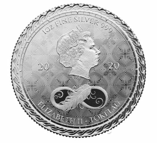 2020 Tokelau Chronos 1oz .999 Silver Bullion Coin 2