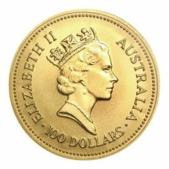 1987 The Australian Nugget / Kangaroo 1oz .9999 Gold Bullion Coin 3