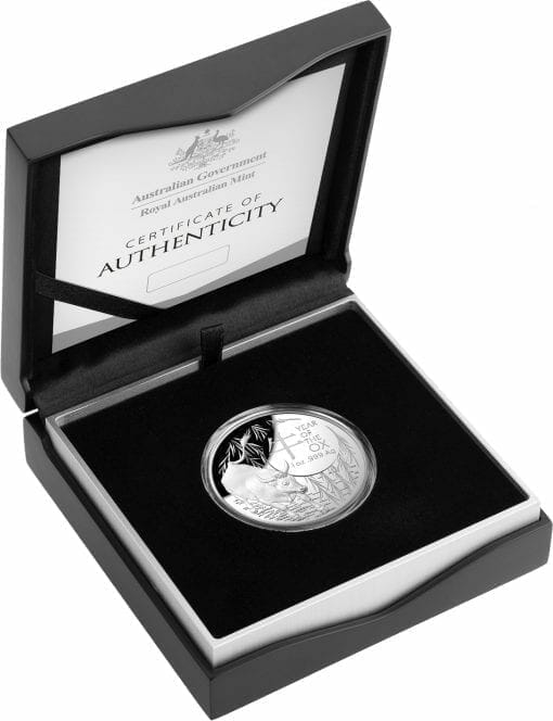 2021 $5 Lunar Year of the Ox 1oz .999 Silver Proof Domed Coin 4