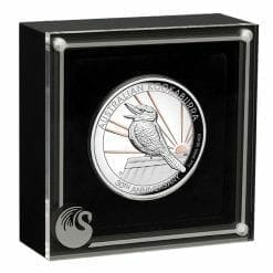 2020 Australian Kookaburra 5oz .9999 Gilded Silver Proof High Relief Coin 7