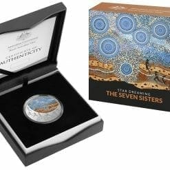 2020 $1 Star Dreaming - Pleiades - The Seven Sisters 1/2oz .999 Coloured Silver Coin 9