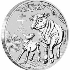 2021 Year of the Ox 1oz .9999 Silver Bullion Coin – Lunar Series III 4