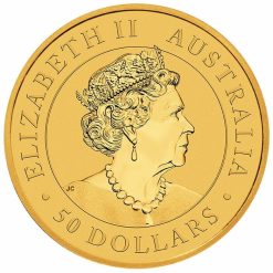 2021 Australian Kangaroo 1/2oz .9999 Gold Bullion Coin 5