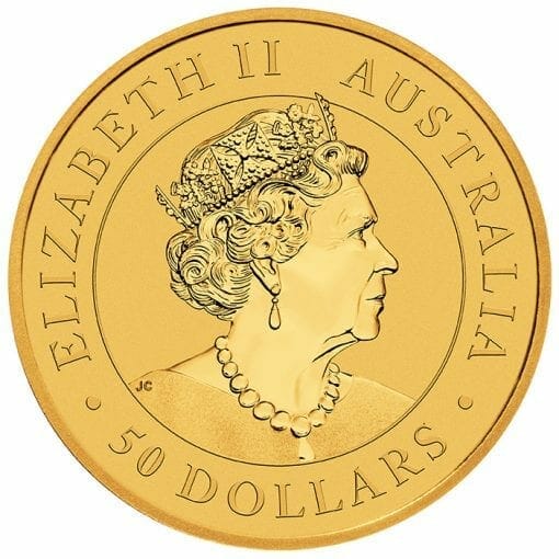 2021 Australian Kangaroo 1/2oz .9999 Gold Bullion Coin 3