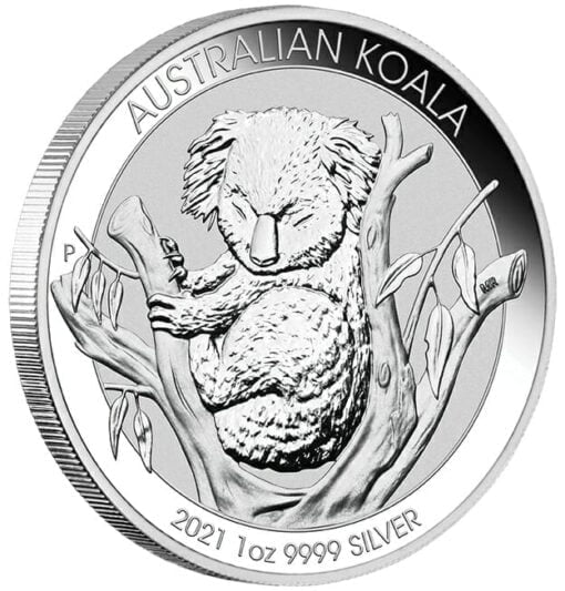 2021 Australian Koala 1oz .9999 Silver Bullion Coin 2
