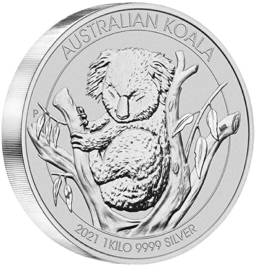 2021 Australian Koala 1kg .9999 Silver Bullion Coin - 1 Kilo 2