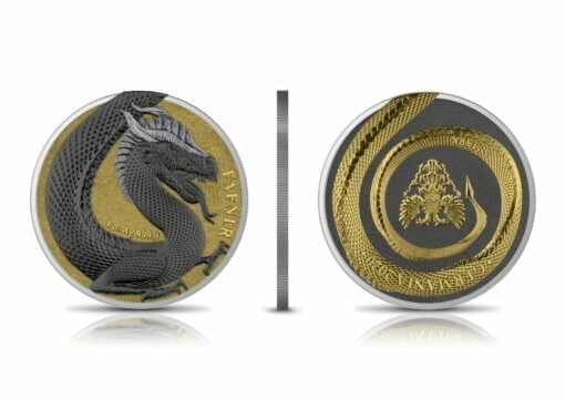 2020 Germania Beasts – Fafnir Geminus 1oz .9999 Silver 2 Coin Set 3
