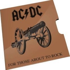 2021 20c AC/DC 45th Anniversary of For Those About to Rock We Salute You - Coloured Uncirculated Coin 6