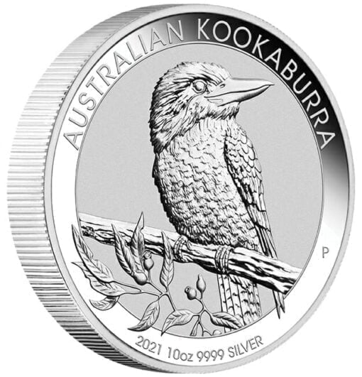 2021 Australian Kookaburra 10oz .9999 Silver Bullion Coin 2