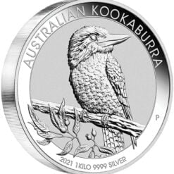 2021 Australian Kookaburra 1kg .9999 Silver Bullion Coin - 1 Kilo 4