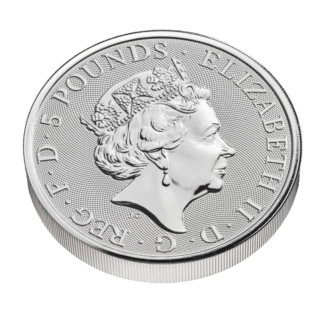 The Royal Mint | 2021 The Queen's Beasts – The White Greyhound of