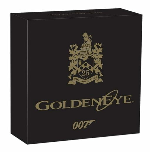 2020 James Bond - GoldenEye 25th Anniversary 1oz .9999 Silver Proof Coin 5