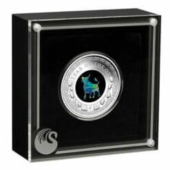 2021 Opal Lunar Series - Year of the Ox 1oz .9999 Silver Proof Coin 7