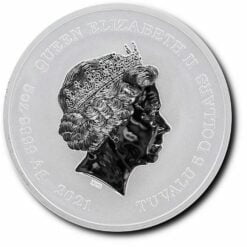 2021 Gods of Olympus - Zeus 5oz .9999 Silver Bullion Coin 3