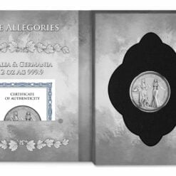 2020 The Allegories - Italia & Germania 2oz .9999 Silver Coin 9