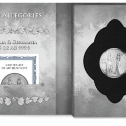 2020 The Allegories - Italia & Germania 5oz .9999 Silver Coin 9
