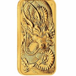 2021 Dragon 1oz .9999 Gold Rectangular Bullion Coin 4