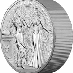 2020 The Allegories - Italia & Germania 5oz .9999 Silver Coin 7