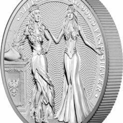 2020 The Allegories - Italia & Germania 1oz .9999 Silver Bullion Coin 5