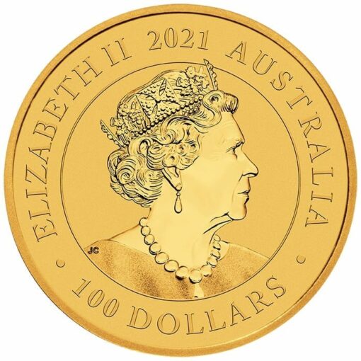 2021 Australian Swan 1oz .9999 Gold Bullion Coin 2