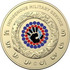 2021 $2 Indigenous Military Service 'C' Mintmark Uncirculated Coin in Card 6