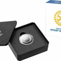 2021 $5 Centenary of Rotary Australia 1oz .999 Silver Proof Coin 8