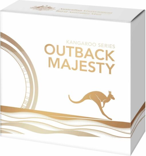 2021 $1 Kangaroo Series - Outback Majesty 1oz .999 Silver Proof Coin 5