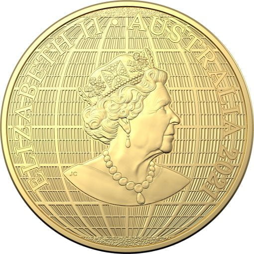 2021 $100 Beneath the Southern Skies 1oz .9999 Gold Bullion Coin - Platypus 2