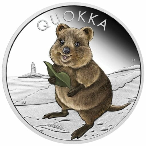 2021 Quokka 1oz .9999 Silver Proof Coloured Coin 1