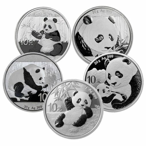 Low Premium 30g Silver Bullion - Chinese Panda 1