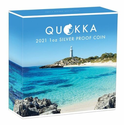 2021 Quokka 1oz .9999 Silver Proof Coloured Coin 5