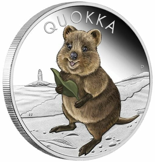 2021 Quokka 1oz .9999 Silver Proof Coloured Coin 2