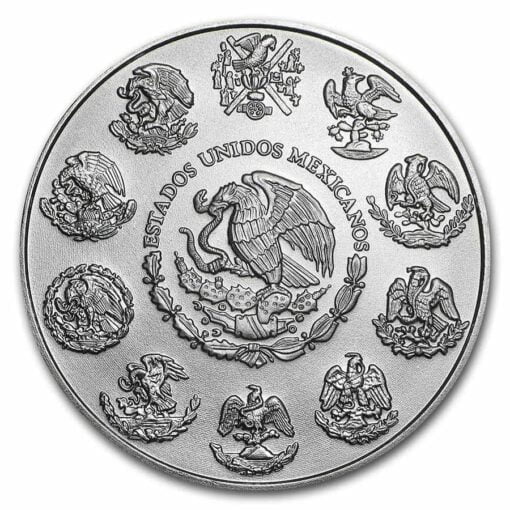 2021 Mexican Libertad 2oz .999 Silver Bullion Coin 2
