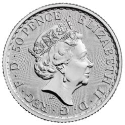 2021 Britannia 1/4oz .999 Silver Bullion Coin 3