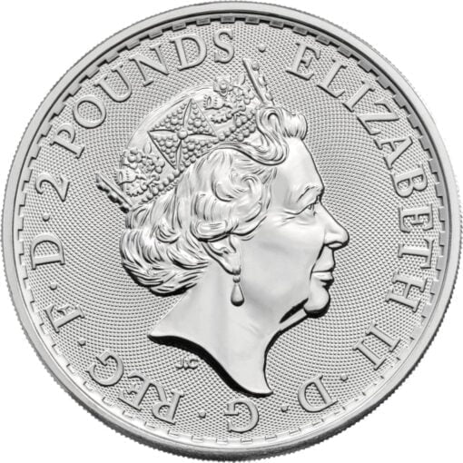 2021 Britannia 1oz .999 Silver Bullion Coin 2