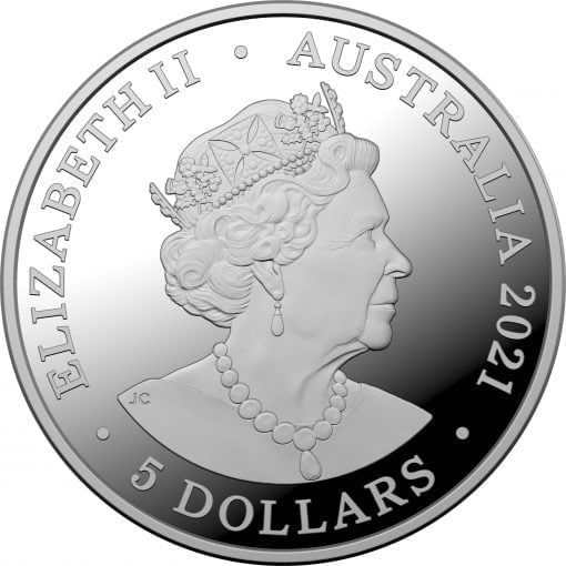2021 Australia's Most Dangerous - Redback Spider 1oz .999 Silver Coloured Proof Coin 2