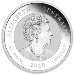 2020 Australia Bull and Bear 1oz .9999 Silver Bullion Coin 5
