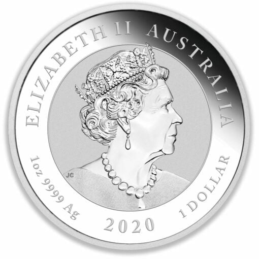 2020 Australia Bull and Bear 1oz .9999 Silver Bullion Coin 3