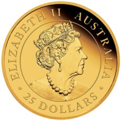 2021 Australian Kookaburra 1/4oz .9999 Gold Proof Coin 7