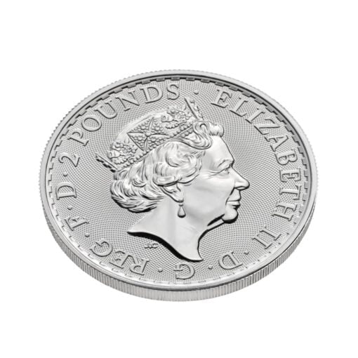 2021 Britannia 1oz .999 Silver Bullion Coin 4