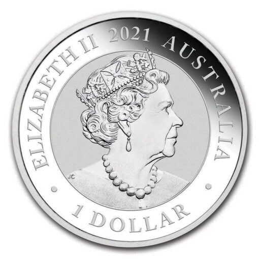 2021 Australian Swan 1oz .9999 Silver Bullion Coin 2