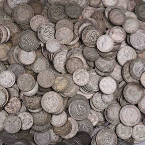 1kg Post 1946 Silver Coins - 50% Silver 1