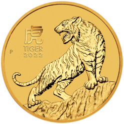 2022 Year of the Tiger 1oz .9999 Gold Bullion Coin – Lunar Series III