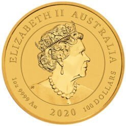 2020 australia double dragon 1oz. 9999 gold bullion coin