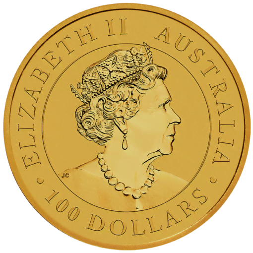 2022 australian kangaroo 1oz .9999 gold bullion coin